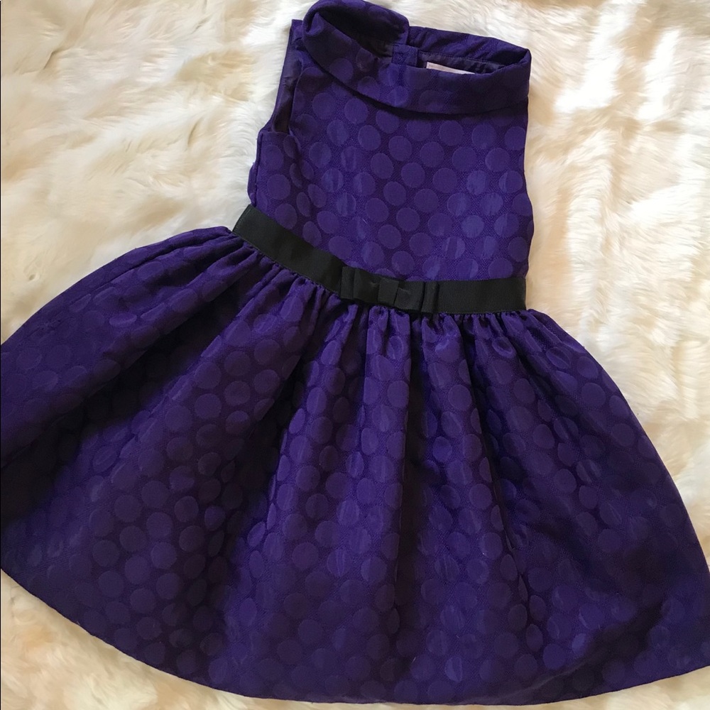 Janie and Jack purple dress